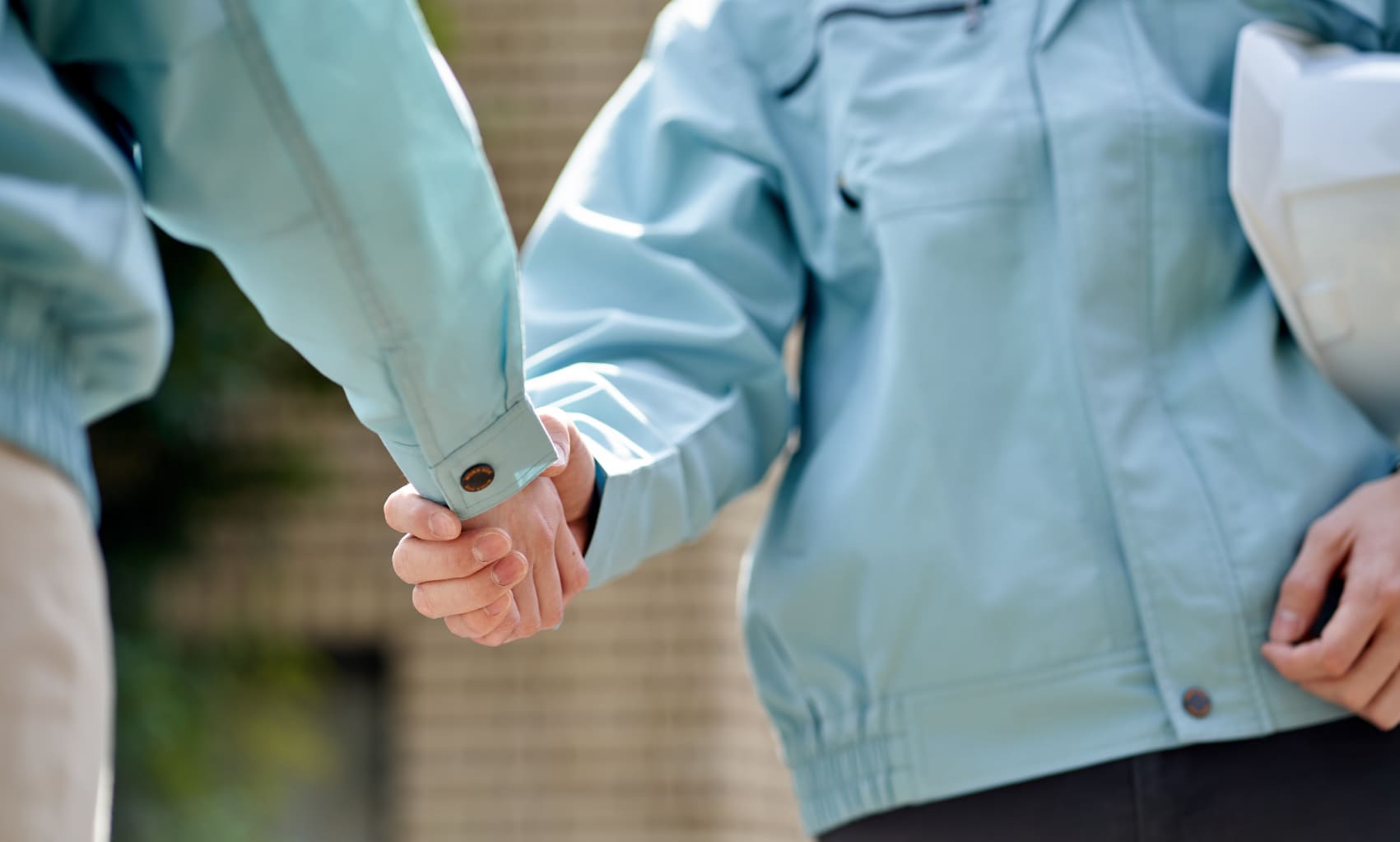 「募集要項」「福利厚生について」「先輩社員の声」について記載しています。
